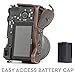 MegaGear Sony Alpha A6500 (up to 16-70mm Lens) Ever Ready Leather Camera Case and Strap, with Battery Access - Dark Brown - MG1015