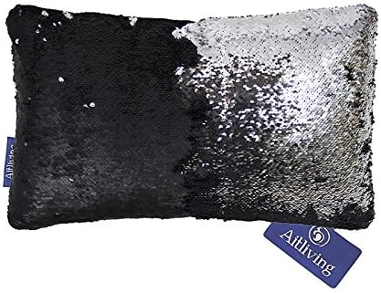 Amazon Com Aitliving Full Sequins Pillow Case 30x50cm Matte Black