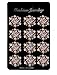 L'vow Crystal Floriated Brooches Scarves Buckle Collar Pin Corsage Bouquet Kit Pack of 12