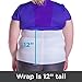 BraceAbility Ultra Plus Size Abdominal Tummy Wrap | Compression Stomach Girdle to Slim & Flatten Belly (XL fits 62