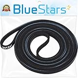 Ultra Durable 341241 Dryer Drum Belt Replacement Part by Blue Stars- Exact Fit for Whirlpool Kenmore Dryer - Replaces 26000341241 26000349533 31001026