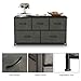 CHIFONG Dresser with 5 Drawers Fabric Storage Tower, 39.4