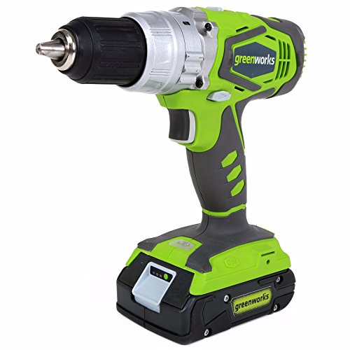 Greenworks 24V 2 speed hammer drill with 2-2.0ah battery and 1- charger