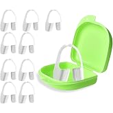 Lightweight Mouth Guard for Sleeping, No Boiling or Molding, Comfortable Teeth Mouth Guard for Nighttime Use (10 Pack)