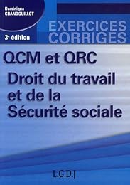 QCM et QRC droit du travail et de la sécurité sociale