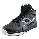 Nike Team Hustle D 6 Black/White Boys Basketball Shoes