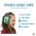 Ems for Kids Earmuffs - Blue. The Original Folding Children's Earmuff Since 2007. Use at Loud Events Including NASCAR, air Shows, Concerts, Festivals and More! ...