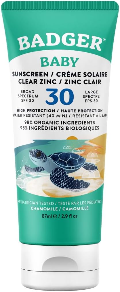 Badger Baby & Toddler Mineral Sunscreen SPF 30 Broad Spectrum 87ml