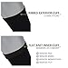 Sugar Free Sox Active-Fit Mens Cushioned Diabetic Socks Crew 3 Pack (Black, 10-13)