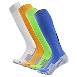 Soccer Socks, 3street Unisex Athletic Compression Socks 1/2/3/4/6/10 Pairs
