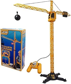 JCB Remote-Controlled Tower Crane Toy 