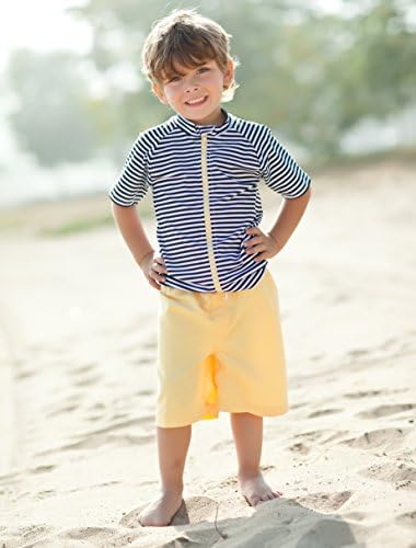 Hang 10 - UV Sun Protective Rash Guard Swimsuit Set by SwimZip Swimwear