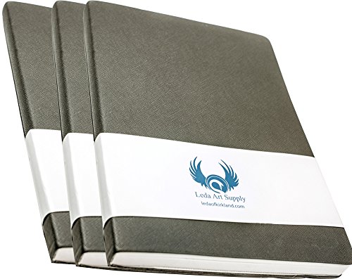 Leda Art Supply Large Sketchbook 3 Pack Bundle