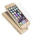 Iphone 6 Case, Coocolor Ultra Thin Full Body Coverage Protection Hard Slim Iphone 6 Case with Tempered Glass Screen Protector for Apple Iphone 6 4.7