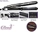 Professional Steam Hair Straightener for steam & infusion treatment Salon quality 2in1 Ceramic Tourmaline flat iron styler Straighteners 4 Dry & Wet hair 360° Swivel Cord 450ºF