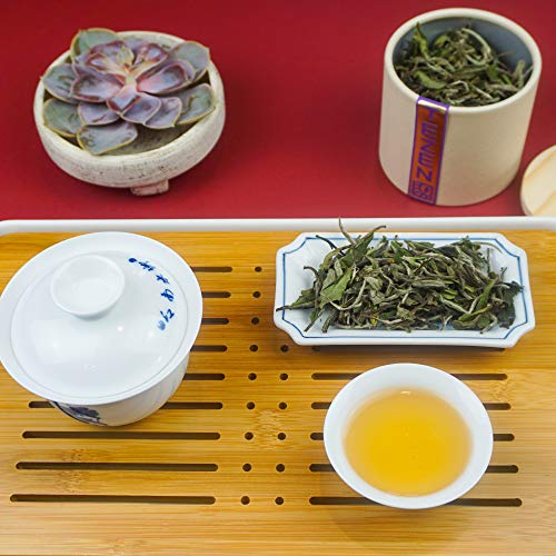 Bai Mu Dan: WeiÃer Bio Tee aus China | Hochwertiger chinesischer WeiÃer Bio Tee | Premium China Tee (Bio) aus Fuding, Fujian (50g) – Bild 6