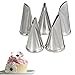 Katoot DIY Rose Petal Icing Piping Nozzles Set Stainless Steel Cake Cream Decorating Tips Baking Bakeware Cupcake Pastry Tools Kit (1)