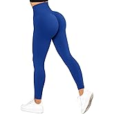 SUUKSESS Women Scrunch Butt Lifting Seamless Leggings Booty High Waisted Workout Yoga Pants