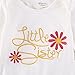 Newborn Baby Girl Take Home Outfit Baby Girl Gift Set Baby Gown (0-3 Months, Pink)