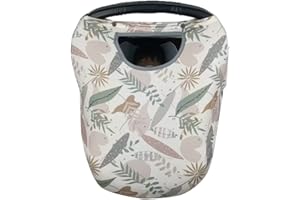 DODO NICI Car seat Covers for Babies, Stretchy Multi in 1 Baby Car Seat Cover, Carseat Cover Girls boy, Breastfeeding Cover, Window with Flap Cover, self-contained Pouch, Patent Design