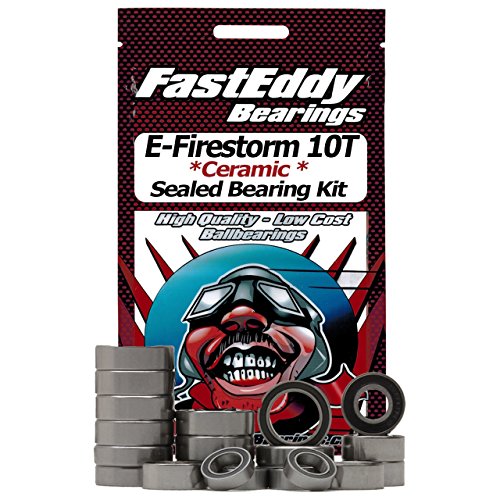 HPI E-Firestorm 10T Ceramic Rubber Sealed Ball Bearing Kit for RC Cars