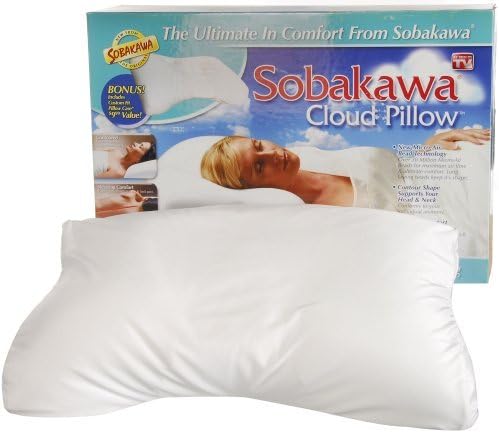 Sobakawa Cloud Pillow 12.6 x 18.5 x 3.15 by Sobakawa