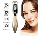 FLASH SALE!!Mole Removal Pen With LED Spotlight Portable USB Charging Freckles Dark Spot Nevus Tattoo Dot Mole Remover Beauty Skin Machine with LCD Display Perfect for Removing Skin Tag