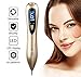 Mole Removal Pen Portable USB Charging Freckles Dark Spot Nevus Tattoo Dot Mole Remover Beauty Skin Machine with LCD Display Perfect for Removing Skin Tag (Golden)