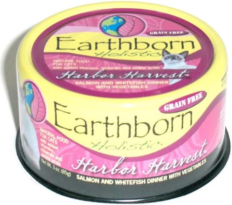 Harbor Harvest Feline Cat Food (Set of 24) [Set of 24] Size: 3 Ounce - 2.5" L x 2.5" W x 1.25" H