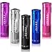 LED Flashlight Super Bright High Powered 9 bulbs Mini Tiny Pocket Keychain Aluminum Flash Light with Lanyard Outdoor Emergency EDC Tools for Camping Hiking Hunting Backpacking Fishing Assorted Colors