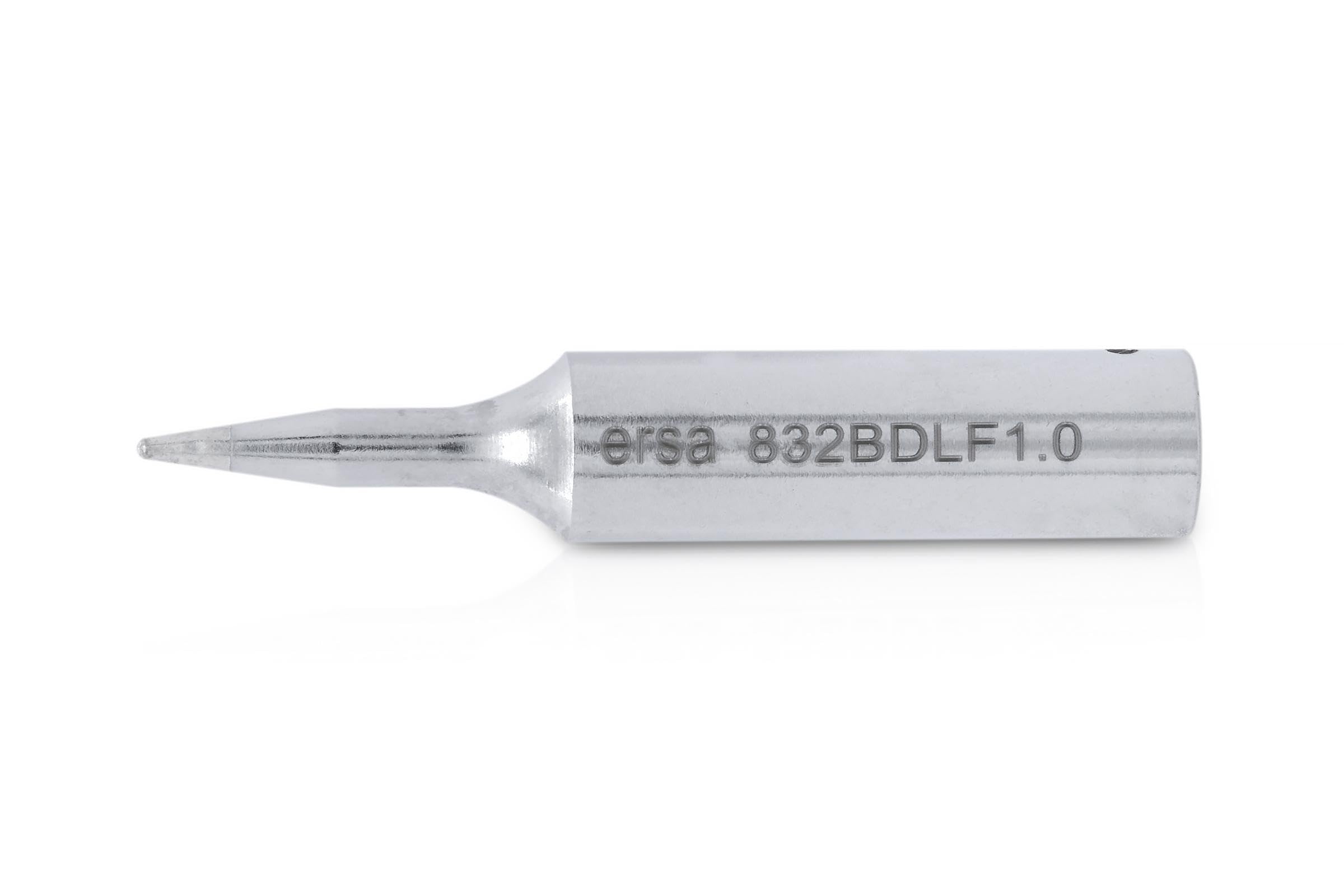 Ersa Ersadur 0832BDLF Long-Life Soldering Tip Straight Pencil Tip 1.0 mm