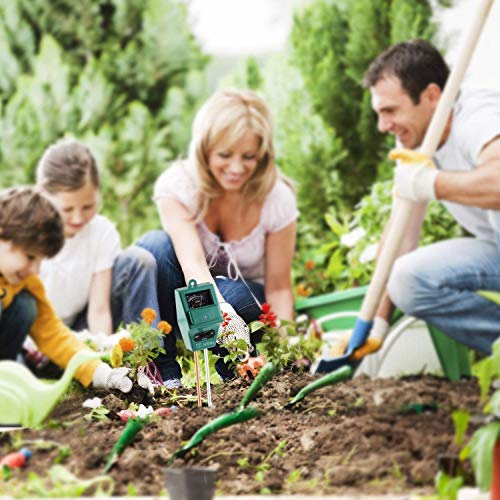 image for Soil Test Kits Moisture Meter - Jellas 3-in-1 Soil pH Meter Moisture S