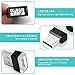 Rumfo Blue Night LED Decoration Mini USB Light(2Pcs), 0.1W Car Interior Ambient Lamp for Automotive Laptop Power Bank All USB Interface Devices