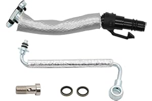 Aspaton 55587854 55592600 Turbo Oil Return Pipe and Oil Feed Pipe Compatible with Cruze 2011-2015 Sonic Trax Encore 2013-2019