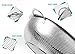Teja's Micro Perforated Stainless Steel 5 Quart Colander Strainer Drainer Heavy Duty Handles - Dishwasher Safe