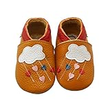 Sayoyo Baby Cloud Soft Sole Leather Infant Toddler Prewalker Shoes
