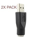 SANOXY (2X PACK)PS/2 Female to USB Male