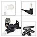 2.5mm Surveillance Listen Only Earpiece Covert Acoustic Coil Tube Headset for Walkie Talkies Ham Transceiver,Radio Speaker Mic Jacks