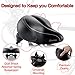 Oversized Comfort Bike Seat Most Comfortable Replacement Bicycle Saddle for Cycling | Universal Fit for Outdoor Exercise Bikes & Indoor Spin Bikes | Wide Soft Padded Bike Saddle For Women and Menthumb 1