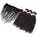Jolia Hair 8A Brazilian Hair Bundles Sew in Curly Human Hair Weave for Natural Hair 100% Unprocessed Remy Virgin Hair Extensions no Shedding