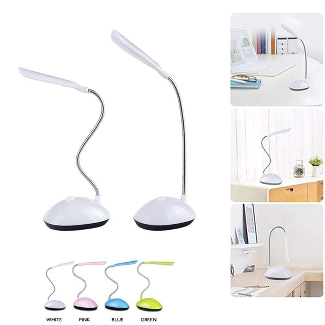 Zimrio LED Lámpara de Escritorio Estudiante Plegable Protección para los Ojos Lámparas de Mesa Batería Luz Nocturna Lámparas de Escritorio