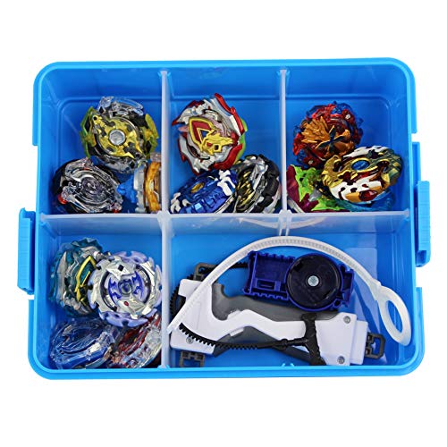 Bins & Things Stackable Toys Organizer Storage Case Compatible with LOL Surprise Dolls, LPS, Shopkins, Tsum Tsum and Lego - Portable Adjustable Box w/Carrying Handle