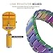 Fitbit Blaze Watch Band, MoKo Universal Stainless Steel Watch Band Strap Bracelet with Spring Pin for for Fitbit Blaze Smart Fitness Watch, Frame NOT Included - Colorful
