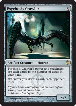 Magic: the Gathering - Psychosis Crawler - Mirrodin Besieged