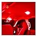 YITAMOTOR 4 Pcs 31mm 1.25 Inch 12SMD Festoon Car Map Dome LED light DE3175 3021 3022, Color Red