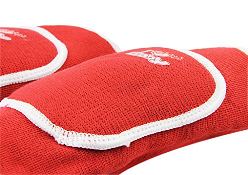 image for BXT Kids Children Boys Girls Stretchy Cotton Knee Pads Sports Padded K