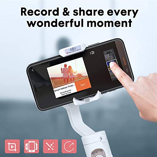 3 Axis Gimbal Stabilizer for iPhone 12 11 Pro Max XS X 0.57lbs