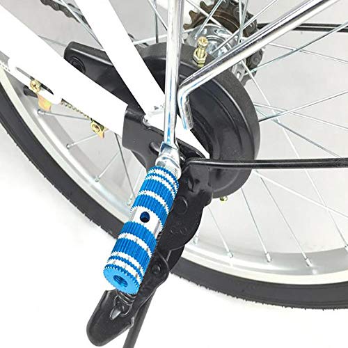 HUA Bicycle Pegs, Nonslip Backseats Cylinder Rear Axle Foot Stands Cycling Accessories 1 Pair
