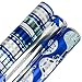 JAM PAPER Assorted Gift Wrap - Christmas Foil Wrapping Paper - 75 Sq Ft Total - Frosted Holidays Set - 3 Rolls/Pack