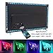 Nexillumi LED Strip Lights 9.8ft TV LED Backlight for 45 Inch-65 Inch TV RGB LED Strip USB Powered, APP Control Sync to Music, Bias Lighting, 5050 RGB for Mirror, PC, Android iOS